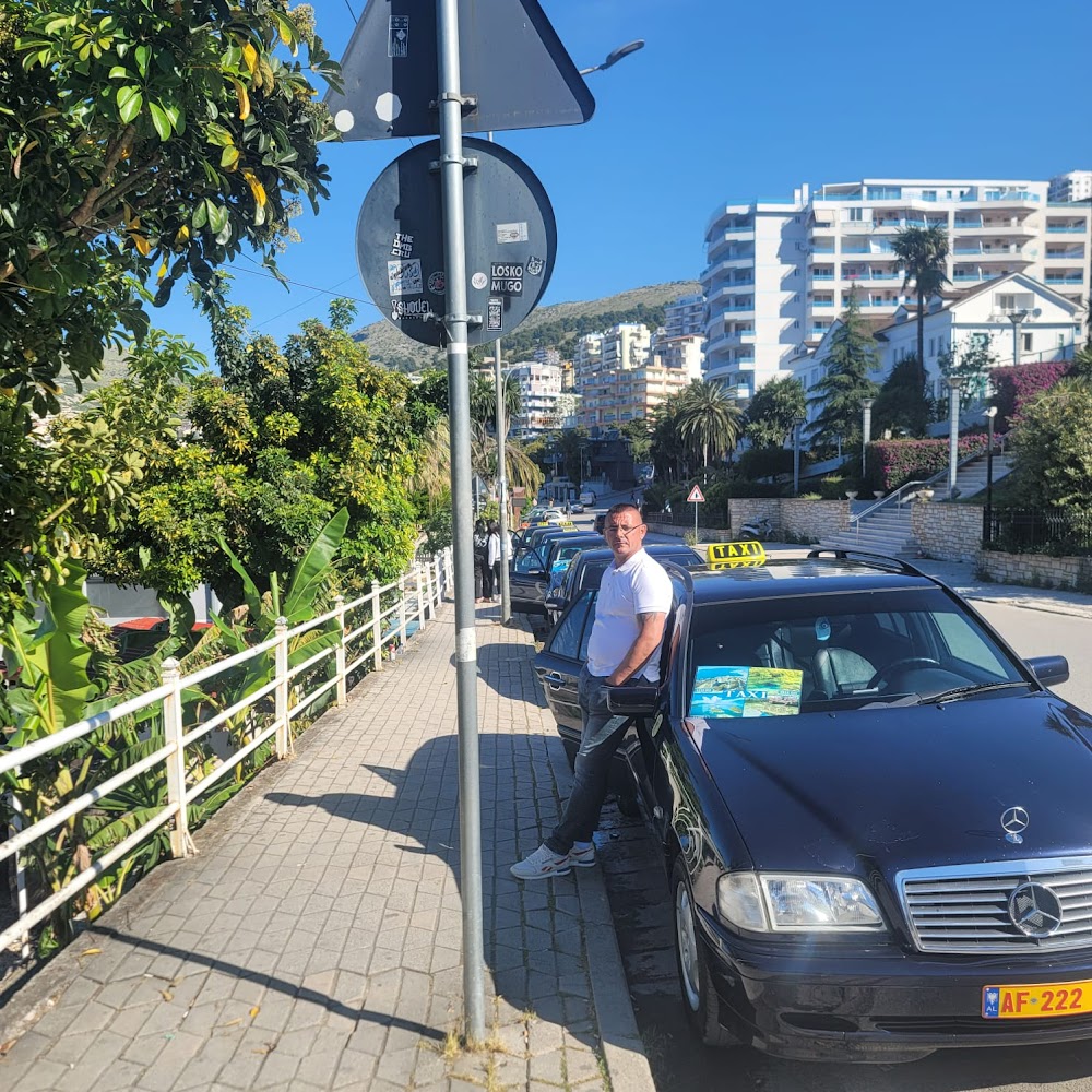 Taxi Saranda Orest & Tours - Professional White Taxi Car in Saranda